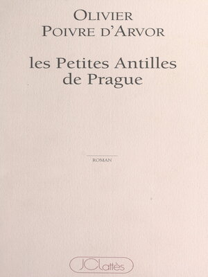 cover image of Les petites Antilles de Prague